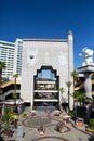 Los Angeles, CA. Patio at the Dolby theater. Royalty Free Stock Photo